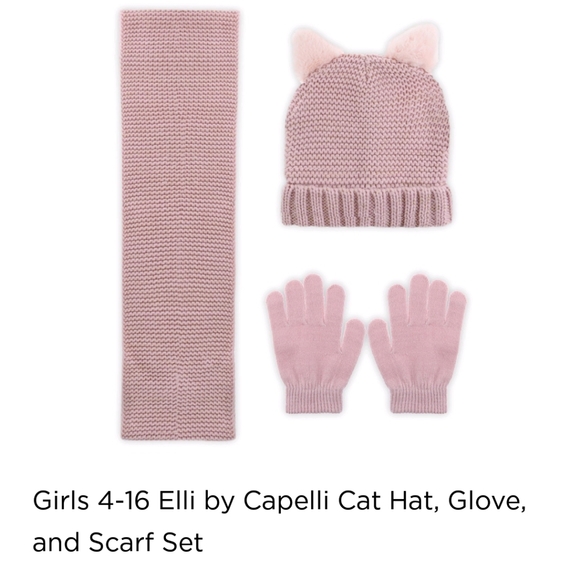elli by Capelli Other - Girls hat, glove, and scarf set